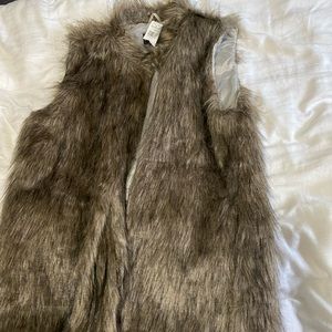 Winter Fuzzy Vest